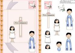 First Communion Girl