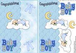 On Cloud 9 Baby Boy