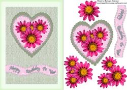 Happy Birthday to You - Pink Flowers