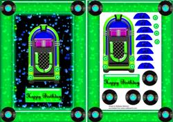Juke Box Rock Age Green