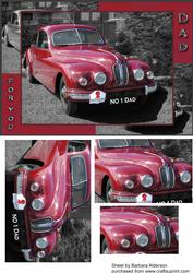 No 1 Dad Bristol Motor Car