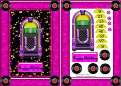 Juke Box Rock Age Pink