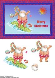 Surfin' Santa
