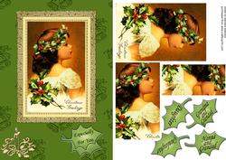 Christmas Girl Portrait 1