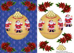 Santa Bauble