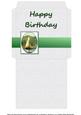 Cd/dvd Sleeve - Birthday Sailboat