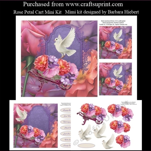 Rose Petal Cart Mini Kit