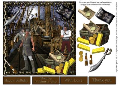 The Deck of a Pirate Ship