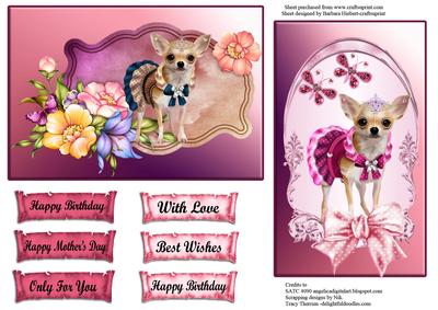 Princess Fiona Two Quick and Easy Card Toppers