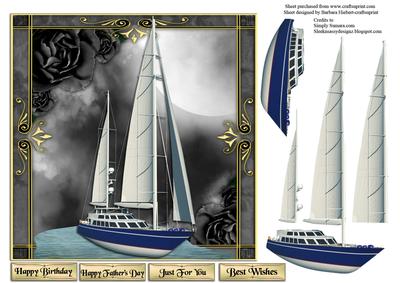 Sailing Out of the Dark with Decoupage