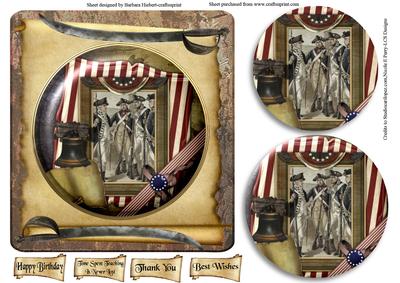 Vintage History Flair with Easy Pyramid Layers Topper