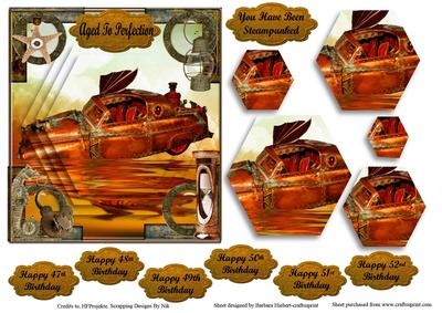 Steampunked Aged to Perfection with Pyramid Layers