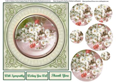 Just Daisy's Card Topper & Pyramid Layers