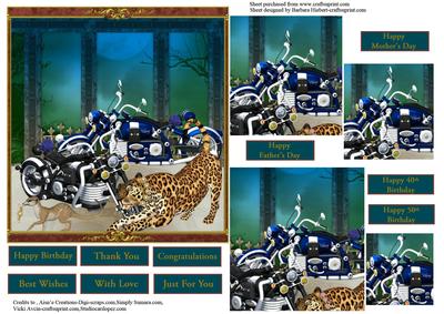 Jewel Thief Card Topper with Pyramid Layers