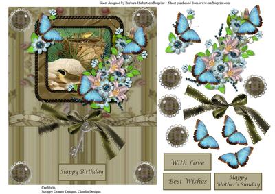 Key to Nature Topper & Decoupage