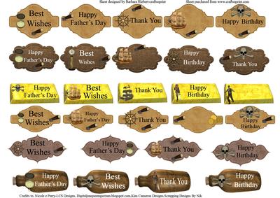 Pirate & Sea Sentiment Tags