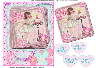 Happy Birthday with a Twist Quick Topper