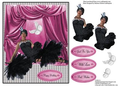 Performance of the Butterfly Topper & Decoupage