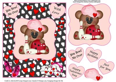 You Bowl Me Over Topper & Decoupage