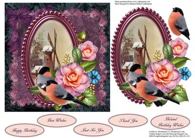 Country Life Topper with Decoupage