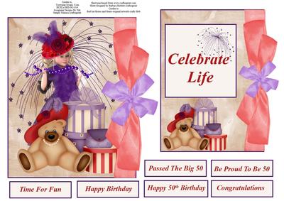 Celebrate Life Quick Topper and Insert