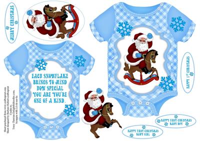 Baby's First Christmas Set