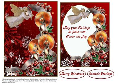 Peaceful Angel Topper Set