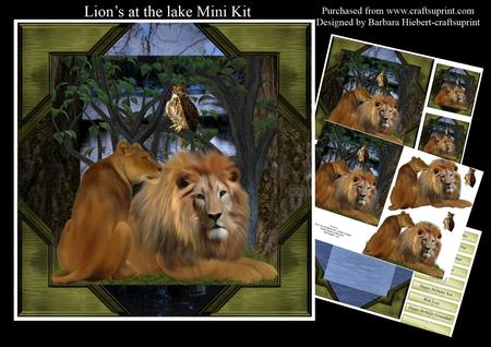 Lion's at the Lake Mini Kit