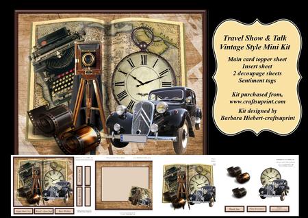 Travel Show & Talk Vintage Style Mini Kit