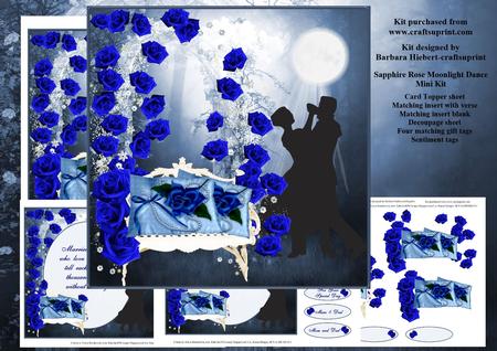 Sapphire Rose Moonlight Dance Mini Kit