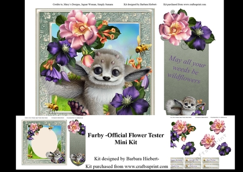 Furby-Official Flower Tester Mini Kit