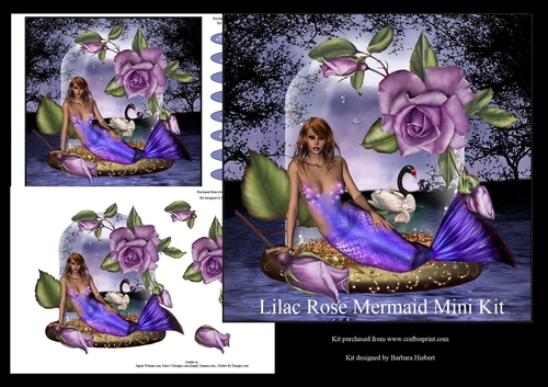 Lilac Rose Mermaid Mini Kit