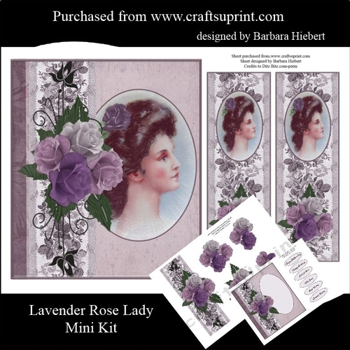 Lavender Rose Lady Mini Kit