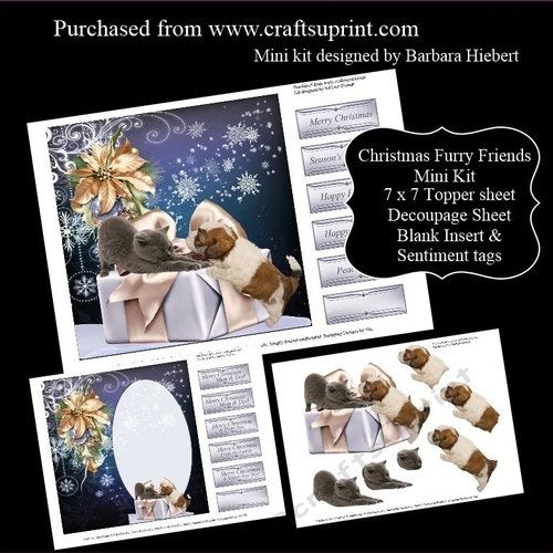 Christmas Furry Friends Mini Kit