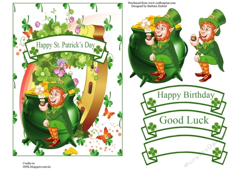 Lucky You St. Patricks Topper