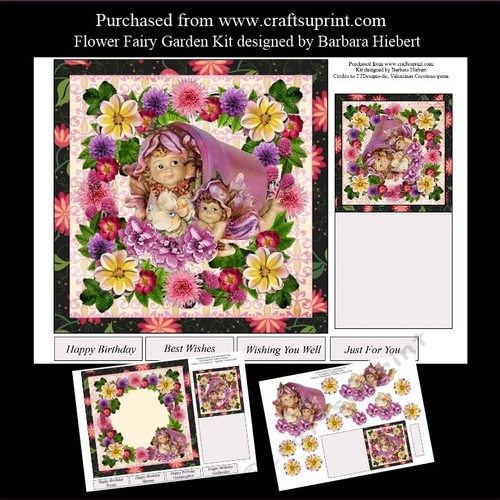 Flower Fairy Garden Kit