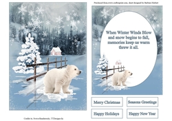 Peaceful Winter Scene Set