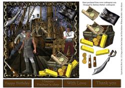 The Deck of a Pirate Ship