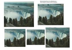 The Falls Pyramid Layers Card Topper