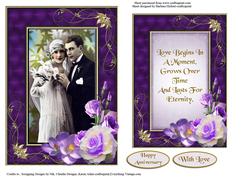 A Moment in Time Card Topper & Insert