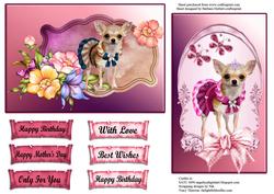 Princess Fiona Two Quick and Easy Card Toppers
