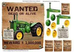 Wanted for Parts Card Topper & Decoupage