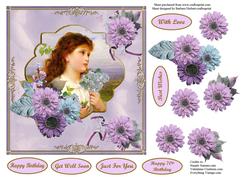 Day Dreaming Card Topper & Decoupage