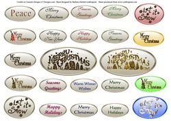 Christmas Variety Sentiment Tags