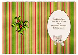 Christmas Eve Santa Insert & Verse