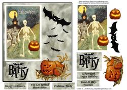 Tomb It May Concern Halloween Topper & Decoupage
