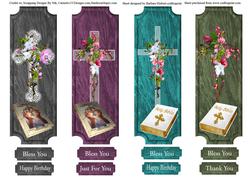 Bible Book Marks & Sentiment Tags