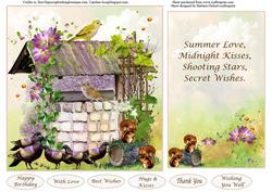 Summer Love & Secret Wishes Quick Topper & Insert