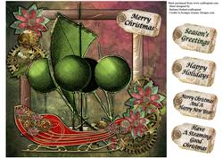 Steaming Good Christmas Quick & Easy Topper