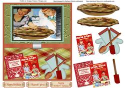 Home Cooking Vintage Style Topper & Decoupage